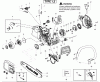 Poulan / Weed Eater PPB3416 (Type 1) - Poulan Pro Chainsaw Ersatzteile Starter Type 1-2