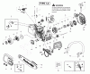 Poulan / Weed Eater PPB4218 (Type 1) - Poulan Pro Chainsaw Ersatzteile Handle, Chassis & Bar Assembly Type 1,2