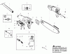 Poulan / Weed Eater PP446 - Poulan Pro Pole Pruner Ersatzteile Oil Tank & Bar Assembly