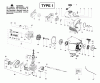 Poulan / Weed Eater PP446E (Type 1) - Poulan Pro Pole Pruner Ersatzteile Engine Assembly Type 1