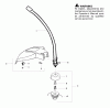 Poulan / Weed Eater PP446T - Poulan Pro Pole Pruner Ersatzteile Trimmer Attachment & Shield Assembly