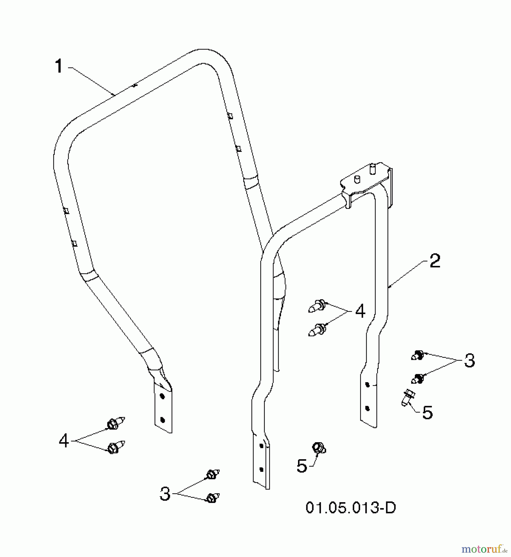 Poulan / Weed Eater Schneefräsen 961940010 (96194001004) - Poulan Pro Snow Thrower (2013-07) HANDLE #6
