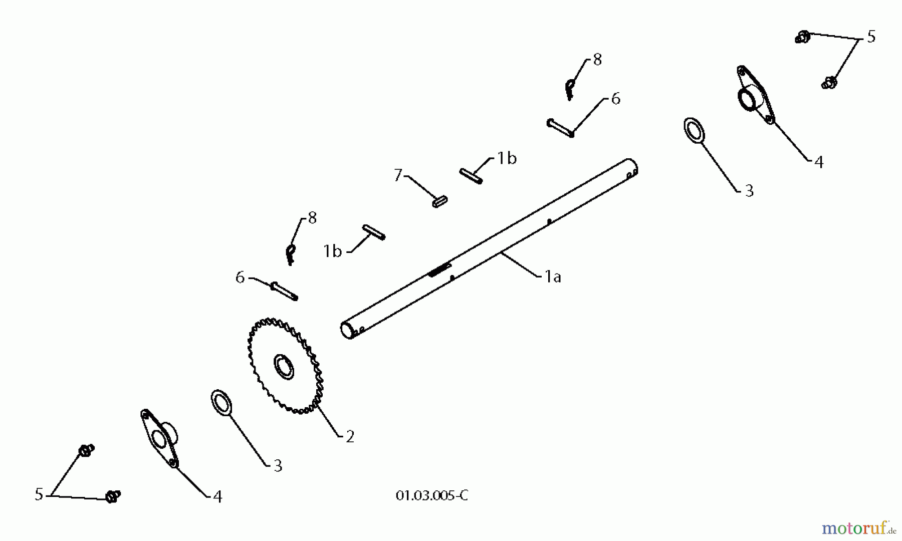 Poulan / Weed Eater Schneefräsen 961980056 (96198005602) - Poulan Pro Snow Thrower (2013-06) DRIVE #1