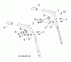 Poulan / Weed Eater 961980056 (96198005602) - Poulan Pro Snow Thrower (2013-06) Ersatzteile HANDLE #3