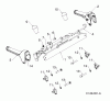 Poulan / Weed Eater P14530ES (96198004502) - Poulan Pro Snow Thrower (2013-06) Ersatzteile HANDLE #2