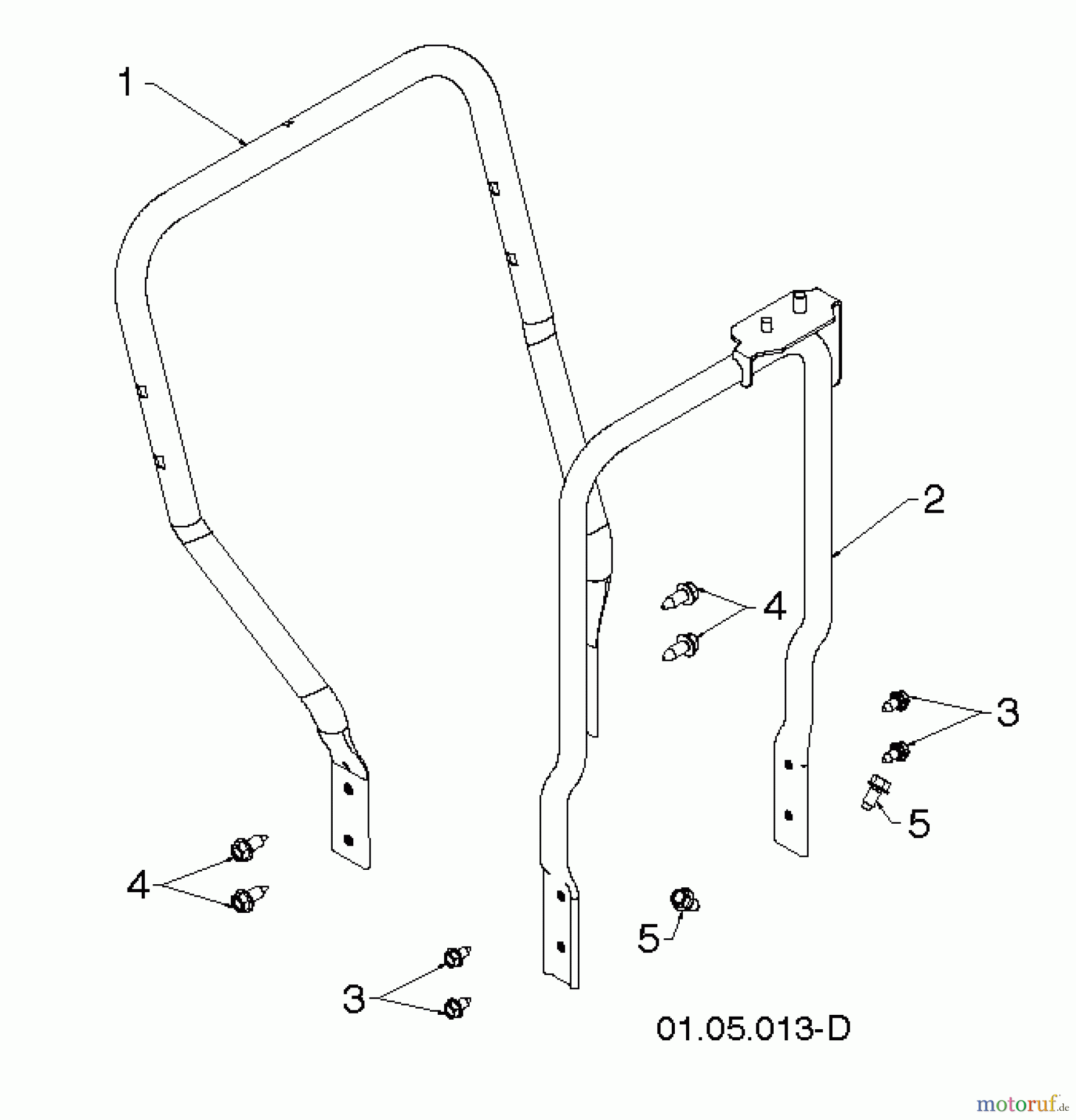 Poulan / Weed Eater Schneefräsen P14530ES (96198004502) - Poulan Pro Snow Thrower (2013-06) HANDLE #6