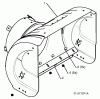 Poulan / Weed Eater P14530ES (96198004502) - Poulan Pro Snow Thrower (2013-06) Ersatzteile AUGER HOUSING IMPELLER #2