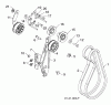 Poulan / Weed Eater P624ES (96198004302) - Poulan Pro Snow Thrower (2013-07) Ersatzteile CHASSIS /ENGINE /PULLEY #4