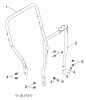 Poulan / Weed Eater P624ES (96198004302) - Poulan Pro Snow Thrower (2013-07) Ersatzteile HANDLE #5