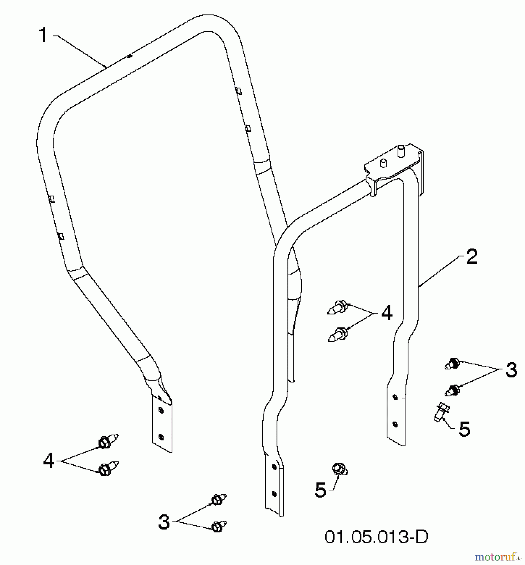 Poulan / Weed Eater Schneefräsen P627ES (96198004402) - Poulan Pro Snow Thrower (2013-07) HANDLE #2