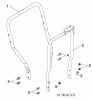 Poulan / Weed Eater P627ES (96198004402) - Poulan Pro Snow Thrower (2013-07) Ersatzteile HANDLE #2