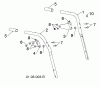 Poulan / Weed Eater P627ES (96198004402) - Poulan Pro Snow Thrower (2013-07) Ersatzteile HANDLE #6