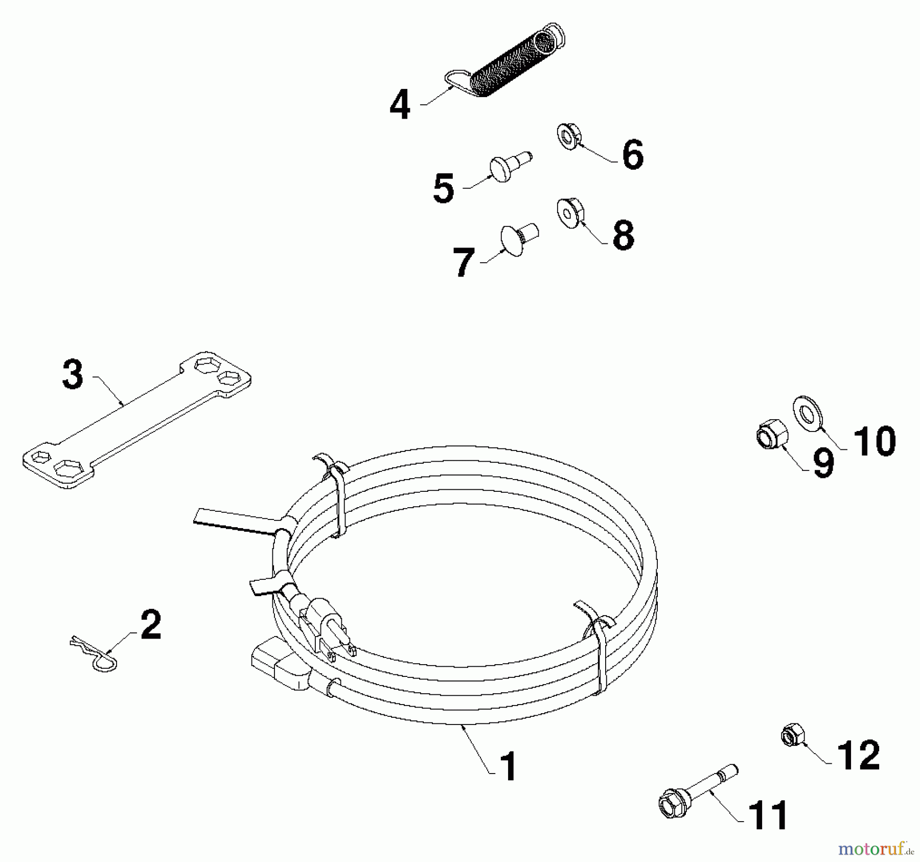Poulan / Weed Eater Schneefräsen PP1850ES (96198005502) - Poulan Pro Snow Thrower (2012-08) ACCESSORIES #2