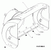 Poulan / Weed Eater PP1850ES (96198005502) - Poulan Pro Snow Thrower (2012-08) Ersatzteile AUGER HOUSING IMPELLER #4