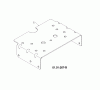 Poulan / Weed Eater PP1850ES (96198005502) - Poulan Pro Snow Thrower (2012-08) Ersatzteile CHASSIS ENGINE PULLEYS #1