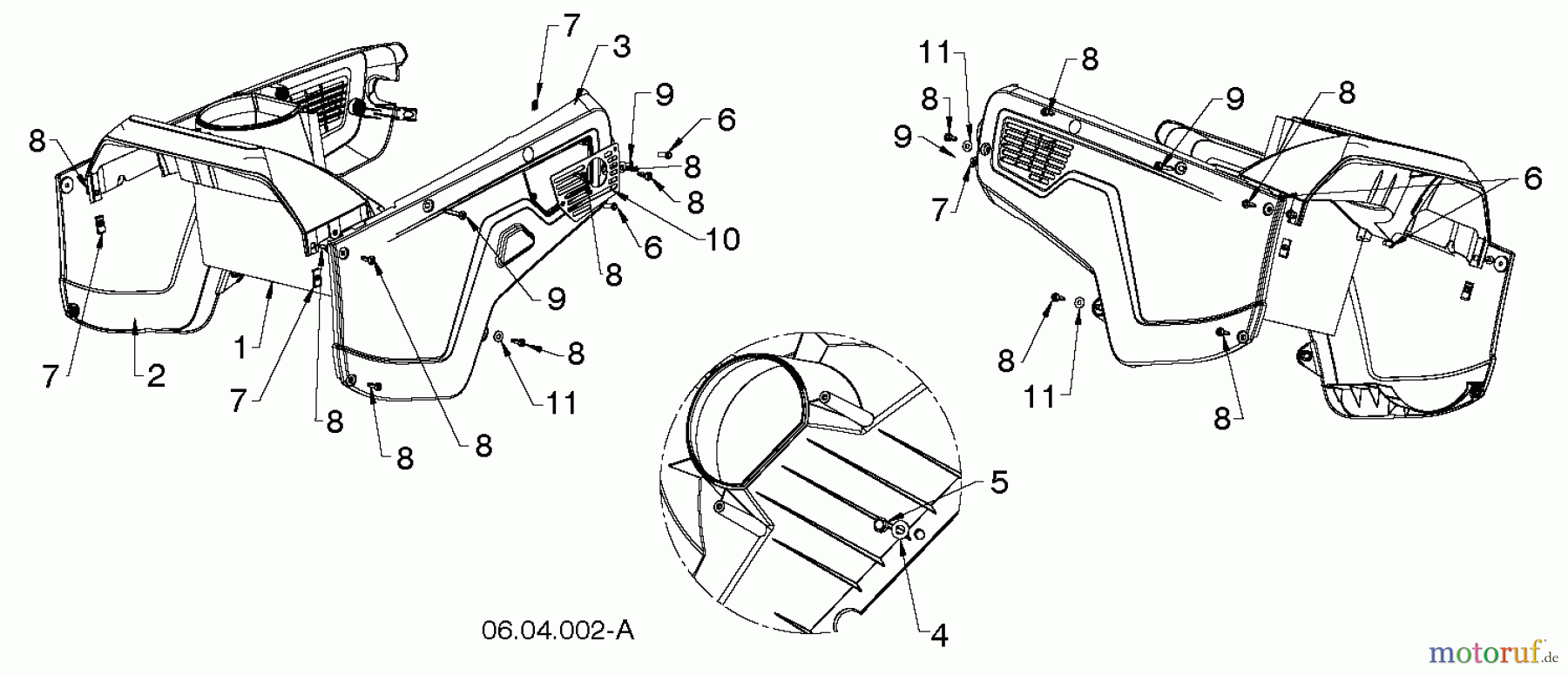 Poulan / Weed Eater Schneefräsen PP521ES (96188000602) - Poulan Pro Snow Thrower (2013-05) COVER #1