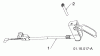 Poulan / Weed Eater PR14527ES (96198004704) - Poulan Pro Snow Thrower (2012-08) Ersatzteile CONTROL PANEL DISCHARGE CHUTE #2