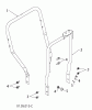 Poulan / Weed Eater PR14527ES (96198004704) - Poulan Pro Snow Thrower (2012-08) Ersatzteile HANDLE #2