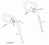 Poulan / Weed Eater PR14527ES (96198004704) - Poulan Pro Snow Thrower (2012-08) Ersatzteile HANDLE #5