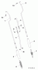 Poulan / Weed Eater PR14527ES (96198004704) - Poulan Pro Snow Thrower (2012-08) Ersatzteile HANDLE #6
