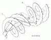 Poulan / Weed Eater PR18530ES (96198004904) - Poulan Pro Snow Thrower (2012-08) Ersatzteile AUGER HOUSING IMPELLER #2