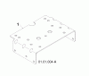 Poulan / Weed Eater PR18530ES (96198004904) - Poulan Pro Snow Thrower (2012-08) Ersatzteile CHASSIS ENGINE PULLEYS #1