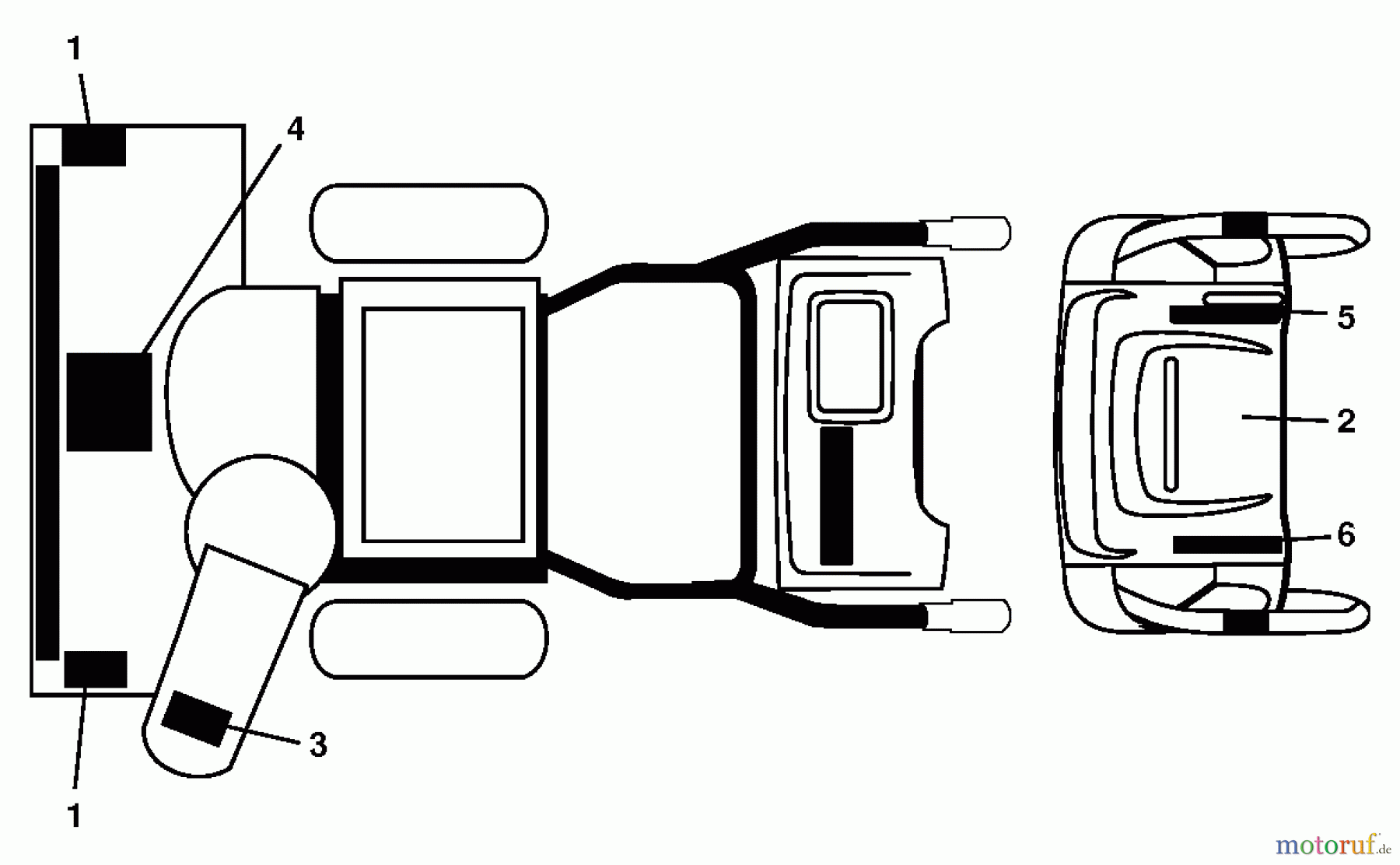  Poulan / Weed Eater Schneefräsen PR18530ES (96198004902) - Poulan Pro Snow Thrower (2012-07) DECALS