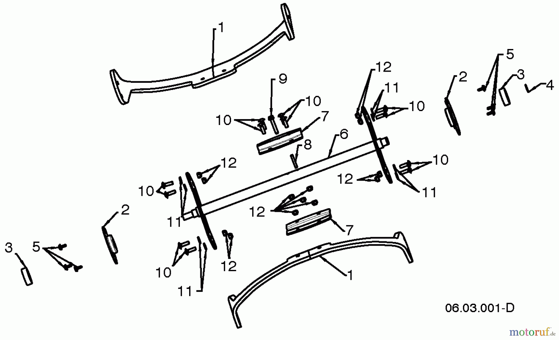 Poulan / Weed Eater Schneefräsen PR521ES (96184000104) - Poulan Pro Snow Thrower (2013-05) AUGER HOUSING IMPELLER