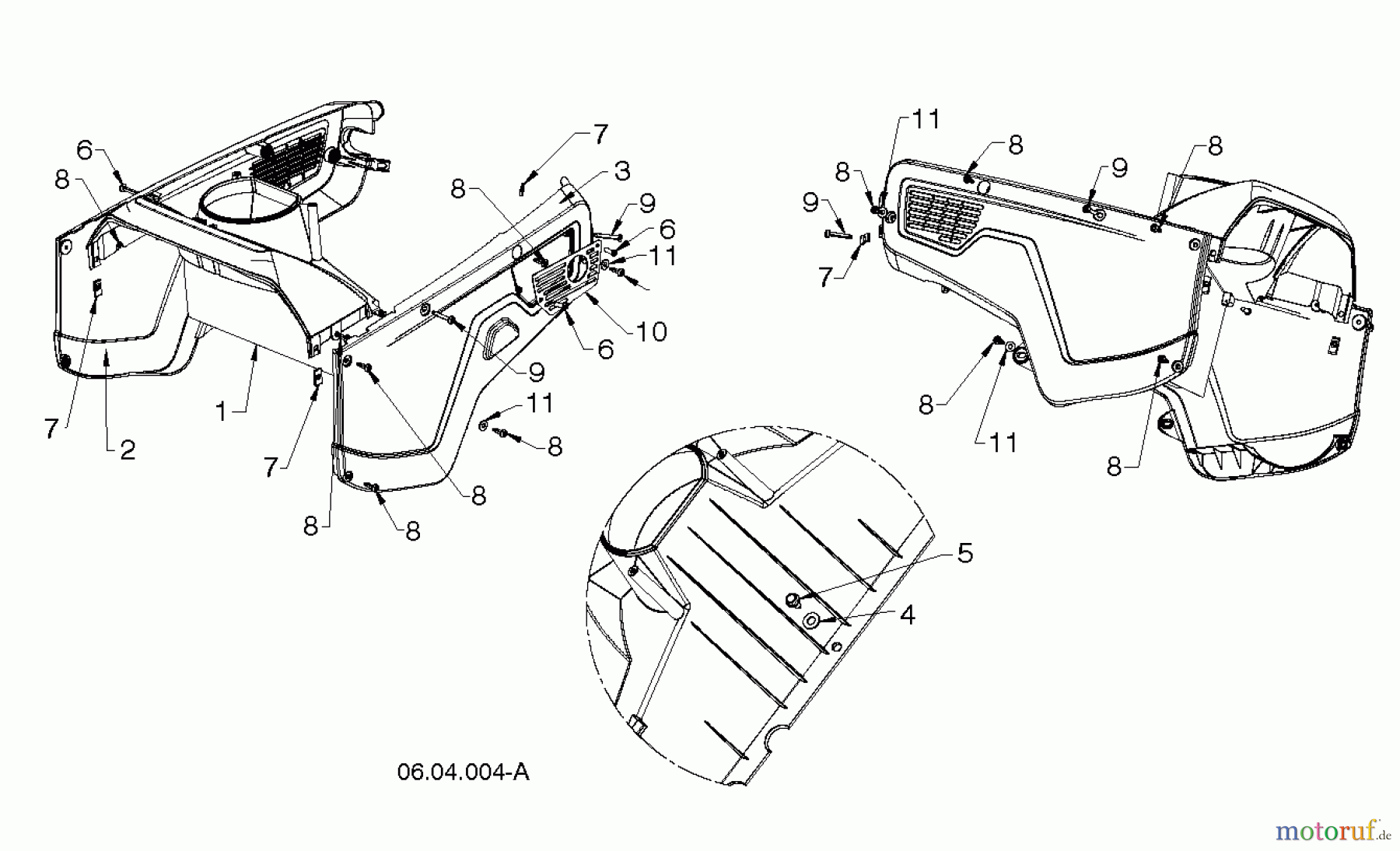 Poulan / Weed Eater Schneefräsen PR521ES (96184000104) - Poulan Pro Snow Thrower (2013-05) COVER #2