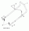 Poulan / Weed Eater PR621ES (96182000403) - Poulan Pro Snow Thrower (2013-08) Ersatzteile HANDLE