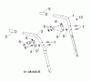 Poulan / Weed Eater PR627ES (96192003803) - Poulan Pro Snow Thrower (2012-08) Ersatzteile HANDLE #4