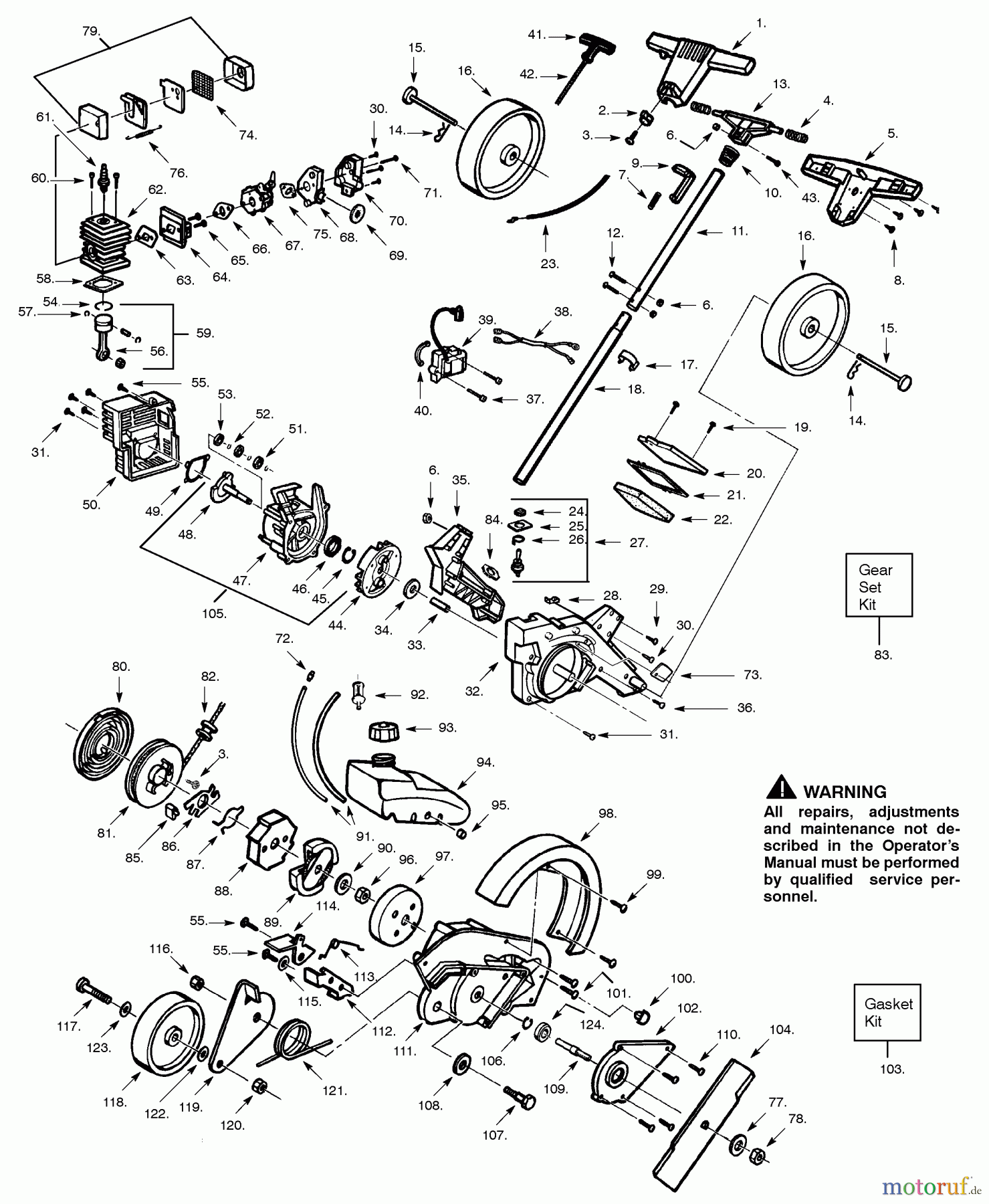 Poulan / Weed Eater Bläser / Sauger / Häcksler / Mulchgeräte GE21 - Weed Eater Edger Product Complete