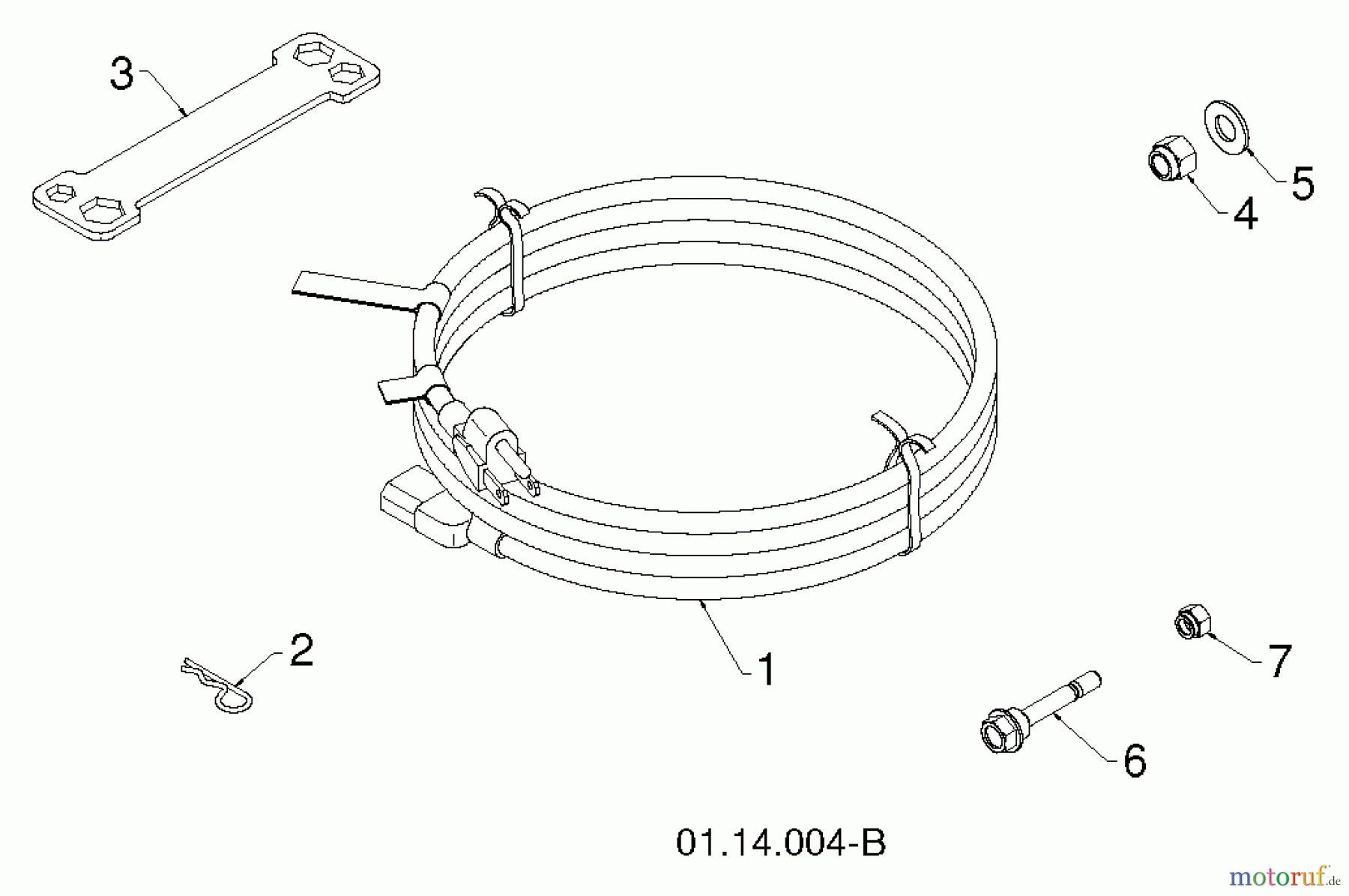 Poulan / Weed Eater Schneefräsen PR627ES (96192003804) - Poulan Pro Snow Thrower (2012-06) ACCESSORIES #2
