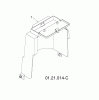 Poulan / Weed Eater PR627ES (96192003803) - Poulan Pro Snow Thrower (2012-08) Ersatzteile CHASSIS /ENGINE /PULLEY #3