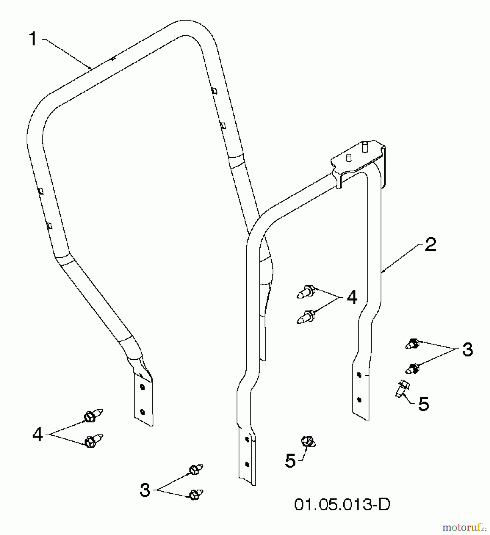 Poulan / Weed Eater Schneefräsen PR627ES (96192003806) - Poulan Pro Snow Thrower (2013-07) HANDLE #6