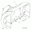 Poulan / Weed Eater PR8P27ES (96192004603) - Poulan Pro Snow Thrower (2012-06) Ersatzteile AUGER HOUSING IMPELLER #4