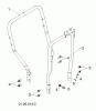 Poulan / Weed Eater PR8P27ES (96192004603) - Poulan Pro Snow Thrower (2012-06) Ersatzteile HANDLE #4