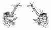 Poulan / Weed Eater PPFT3B - Poulan Pro Front-Tine Tiller Ersatzteile DECALS