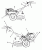 Poulan / Weed Eater PPRT55A - Poulan Pro Rear-Tine Tiller Ersatzteile Decals