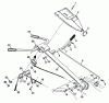 Poulan / Weed Eater PPRT55A - Poulan Pro Rear-Tine Tiller Ersatzteile Handle Assembly