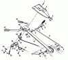 Poulan / Weed Eater PPRT5B - Poulan Pro Rear-Tine Tiller Ersatzteile HANDLE ASSEMBLY