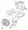 Poulan / Weed Eater PPRT5B - Poulan Pro Rear-Tine Tiller Ersatzteile MAINFRAME, RIGHT SIDE