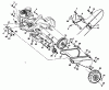 Poulan / Weed Eater PPRT5K - Poulan Pro Rear-Tine Tiller Ersatzteile MAINFRAME, LEFT SIDE