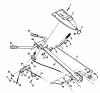 Poulan / Weed Eater PPRT8J - Poulan Pro Rear-Tine Tiller Ersatzteile HANDLE ASSEMBLY