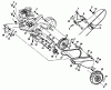 Poulan / Weed Eater PPRT5J - Poulan Pro Rear-Tine Tiller Ersatzteile MAINFRAME, LEFT SIDE
