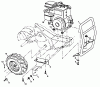 Poulan / Weed Eater PPRT5J - Poulan Pro Rear-Tine Tiller Ersatzteile MAINFRAME, RIGHT SIDE