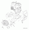 Poulan / Weed Eater PRRT900 (96092003000) - Poulan Pro Rear-Tine Tiller (2011-11) Ersatzteile MAINFRAME RIGHT SIDE