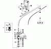 Poulan / Weed Eater 1700A - Weed Eater String Trimmer Ersatzteile CUTTING HEAD ASSEMBLY