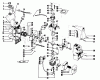 Poulan / Weed Eater 2215 - Weed Eater String Trimmer Ersatzteile ENGINE BLOCK, & SHROUDS