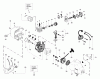 Poulan / Weed Eater FL25 (Type 2) - Weed Eater Featherlite String Trimmer Ersatzteile Engine Assembly Type 2